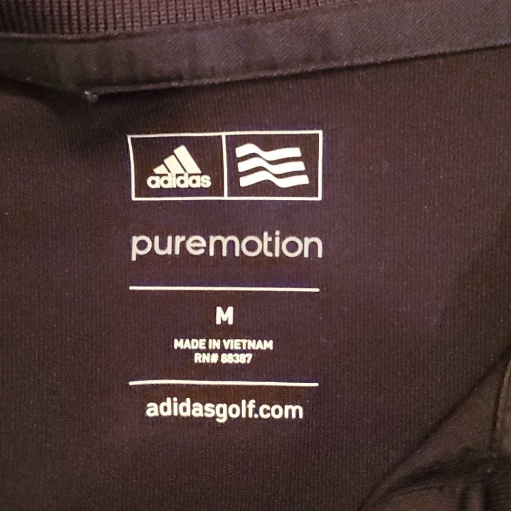 Adidas Puremotion Sleeveless Golf Polo Shirt M - Picture 8 of 8